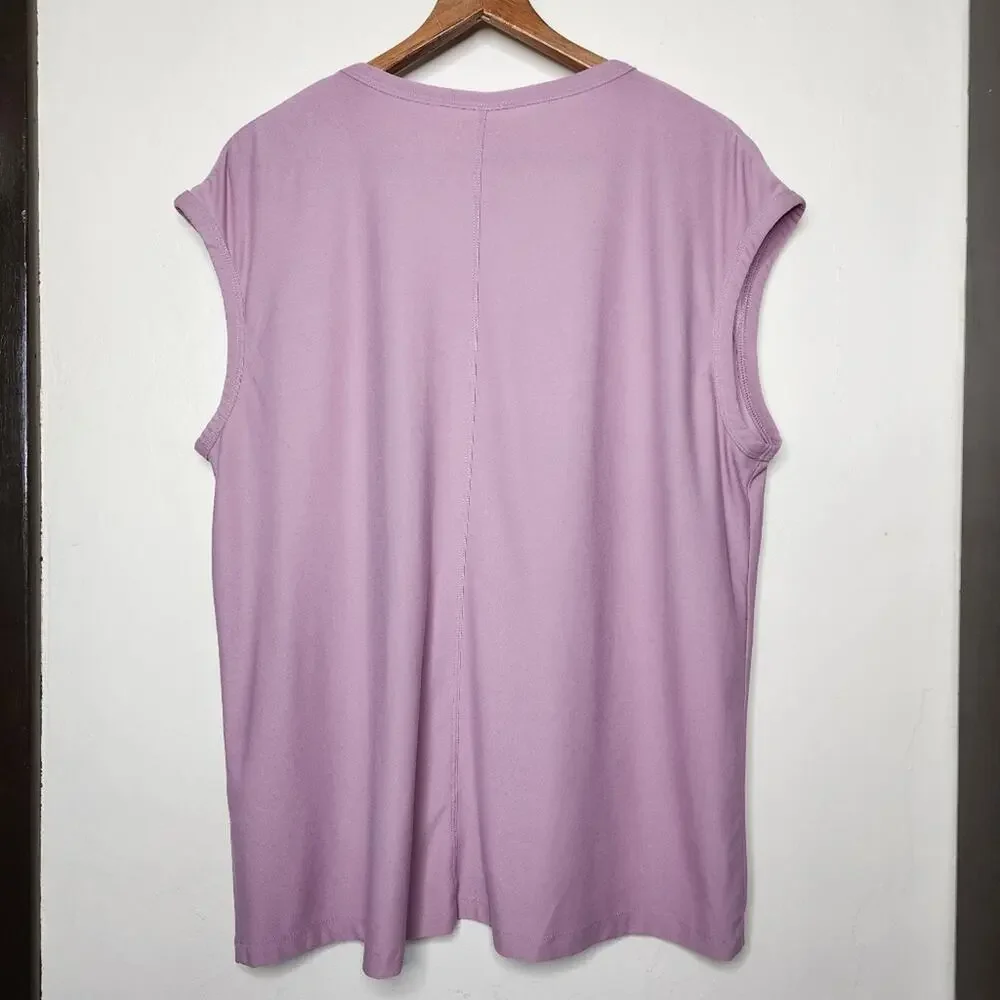 🌻3 For $18 Banana Republic Purple Sleeveless Top Women's Size Large